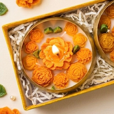 Mogra Urli Candle box