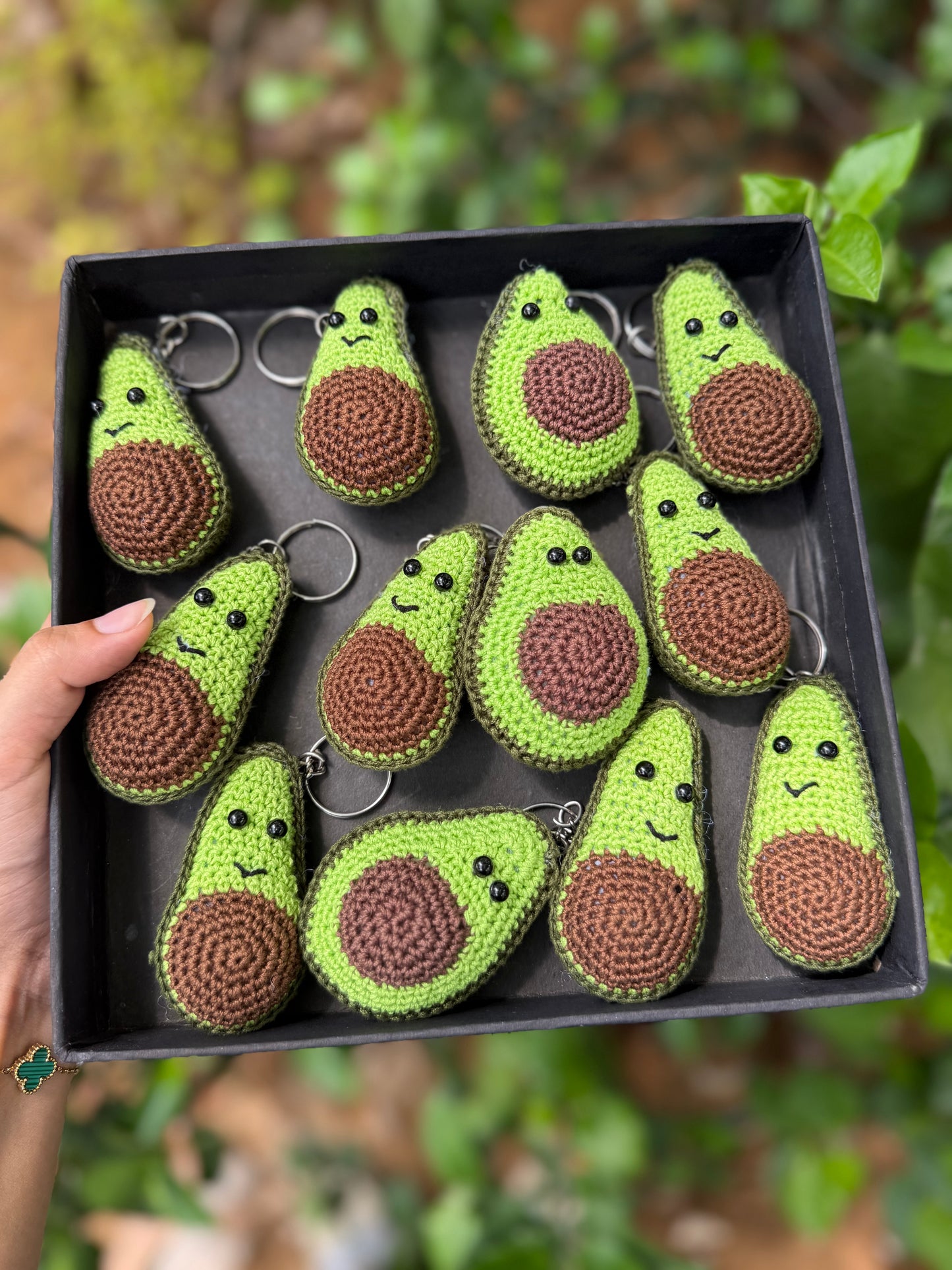 Avacado Keychain