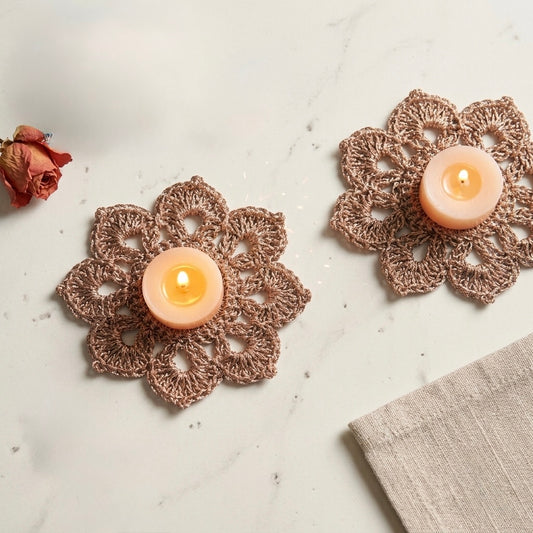 Tealight coasters (set-5)