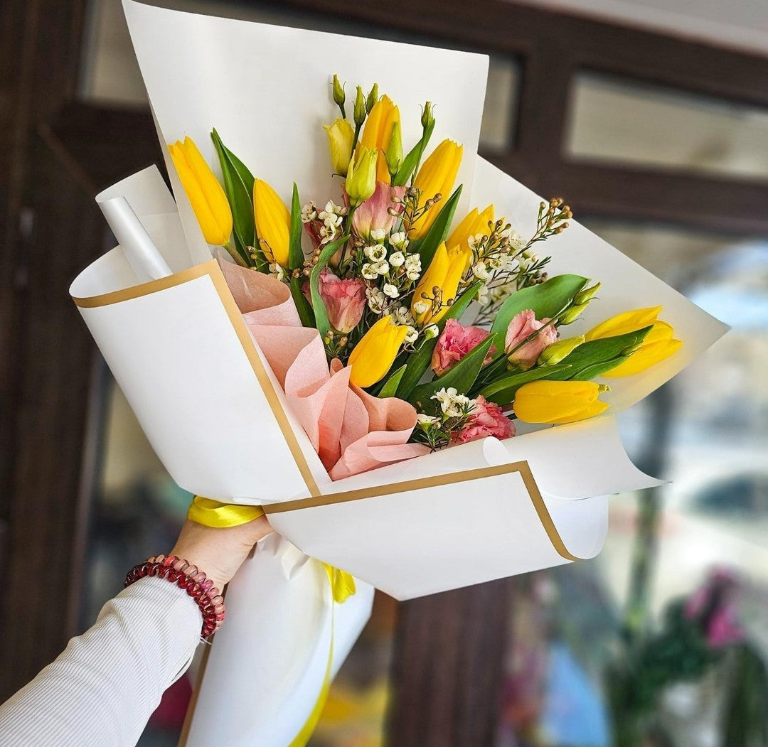 White Bouquet wrapping sheet 2
