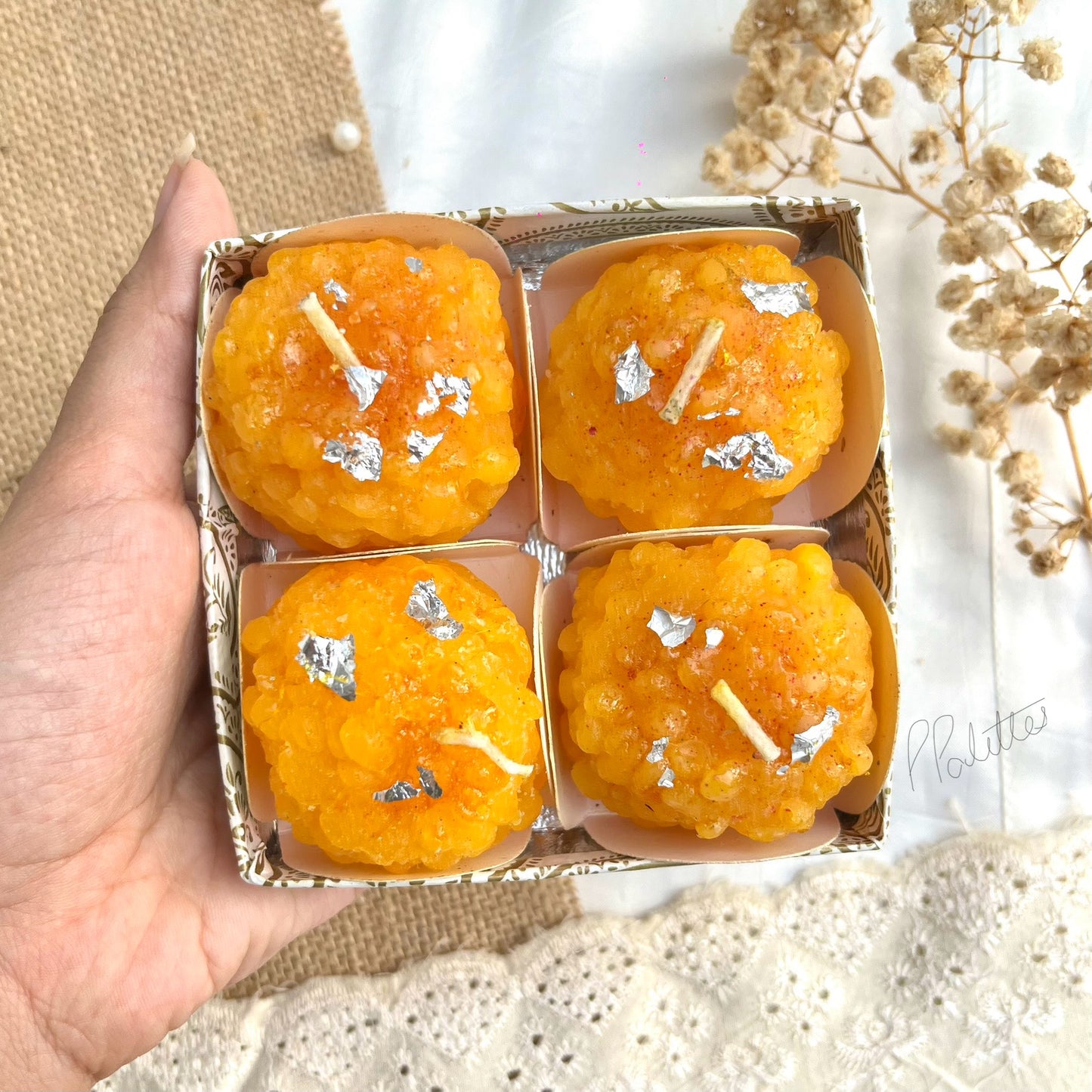 Bundi & Motichoor Candle 3