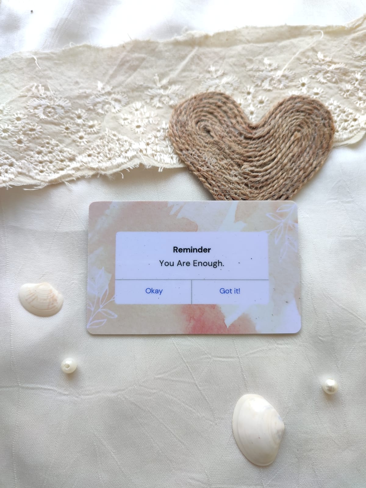 YOU are enough card