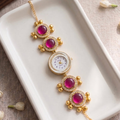 Sleek pink Watch for sister