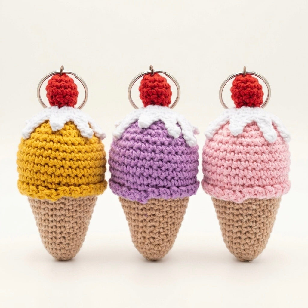Icecream Keychain