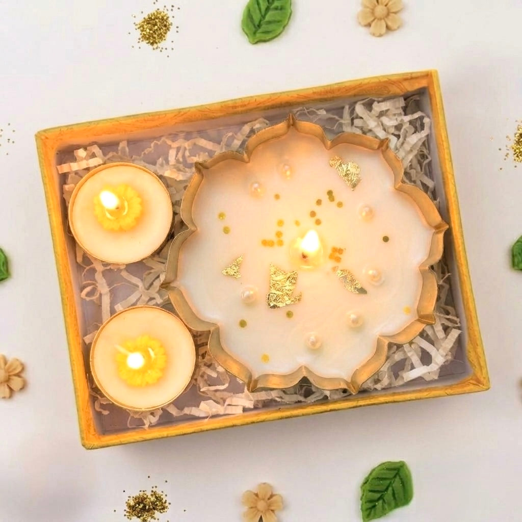 Pearl candle combo