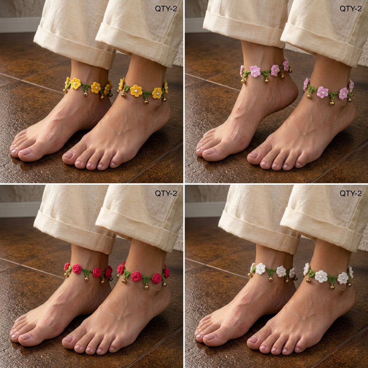 4 pair payal combo