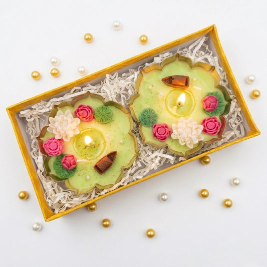 Lotus Pond Urli Candle box