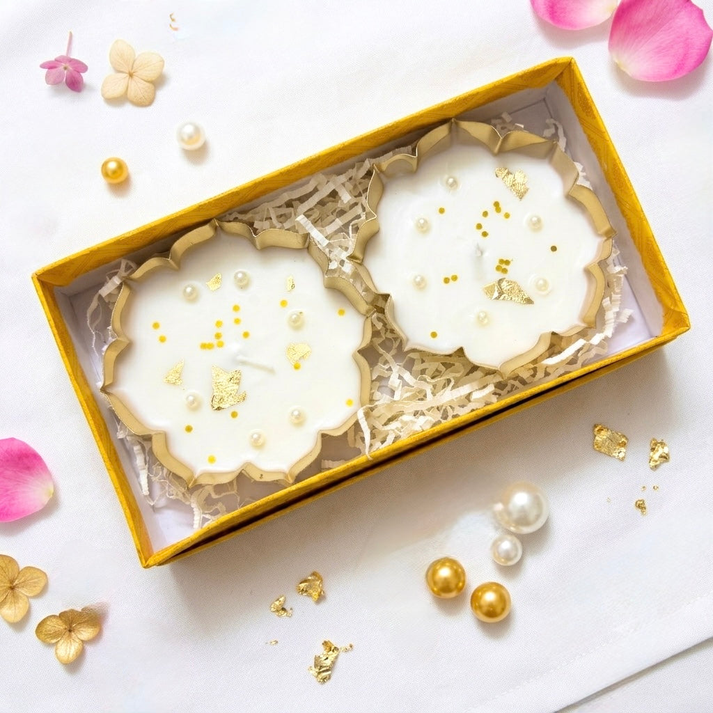 Pearl Urli Candle box