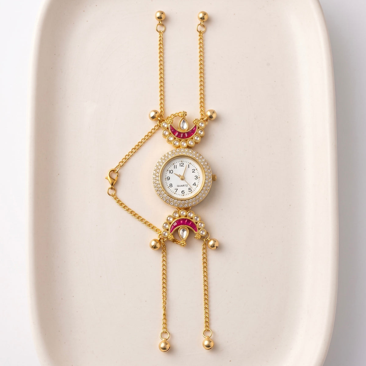 Arial pink watch