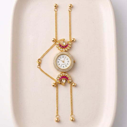 Arial pink watch