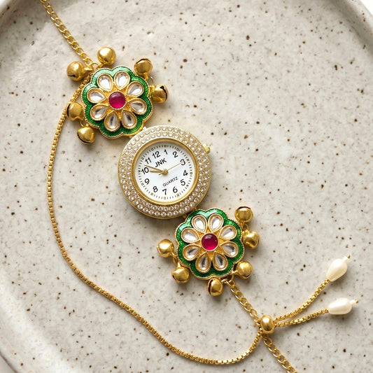 Elegant Watch Rakhi for sister