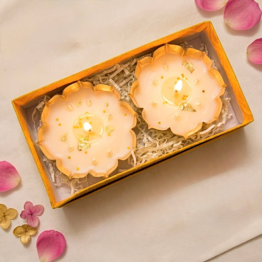 Pearl Urli Candle box