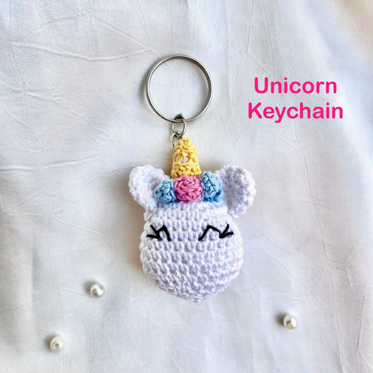 Unicorn keychain