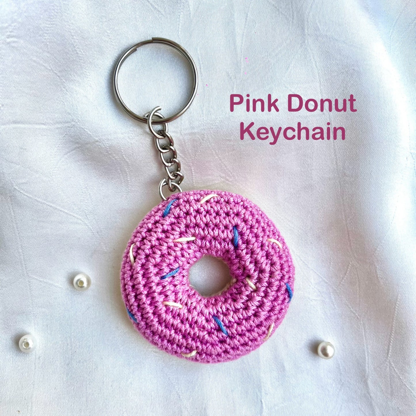 Donut Keychain