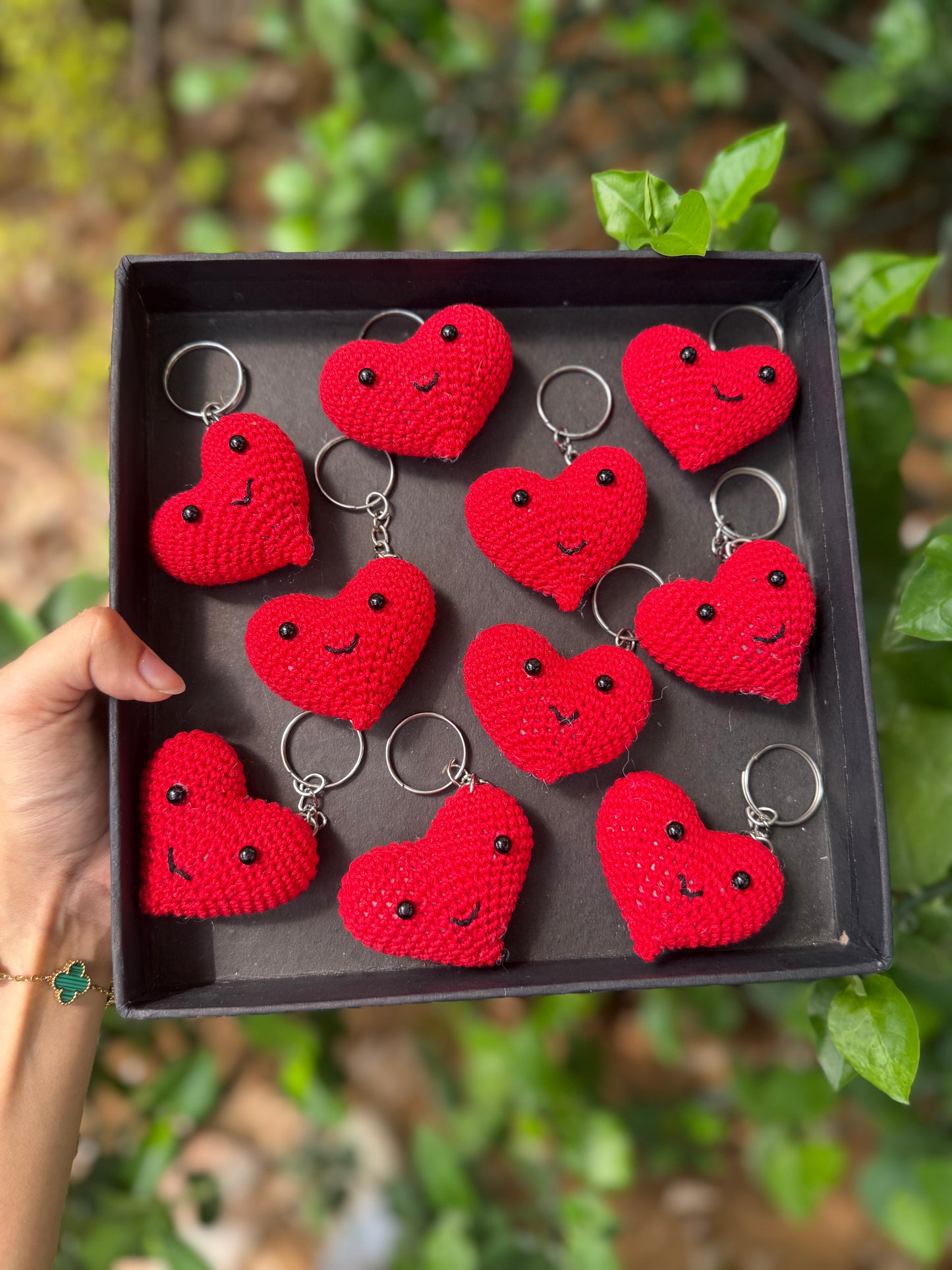 Heart with face Keychain