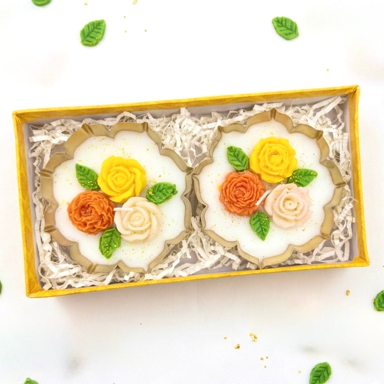 Floral Urli Candle box