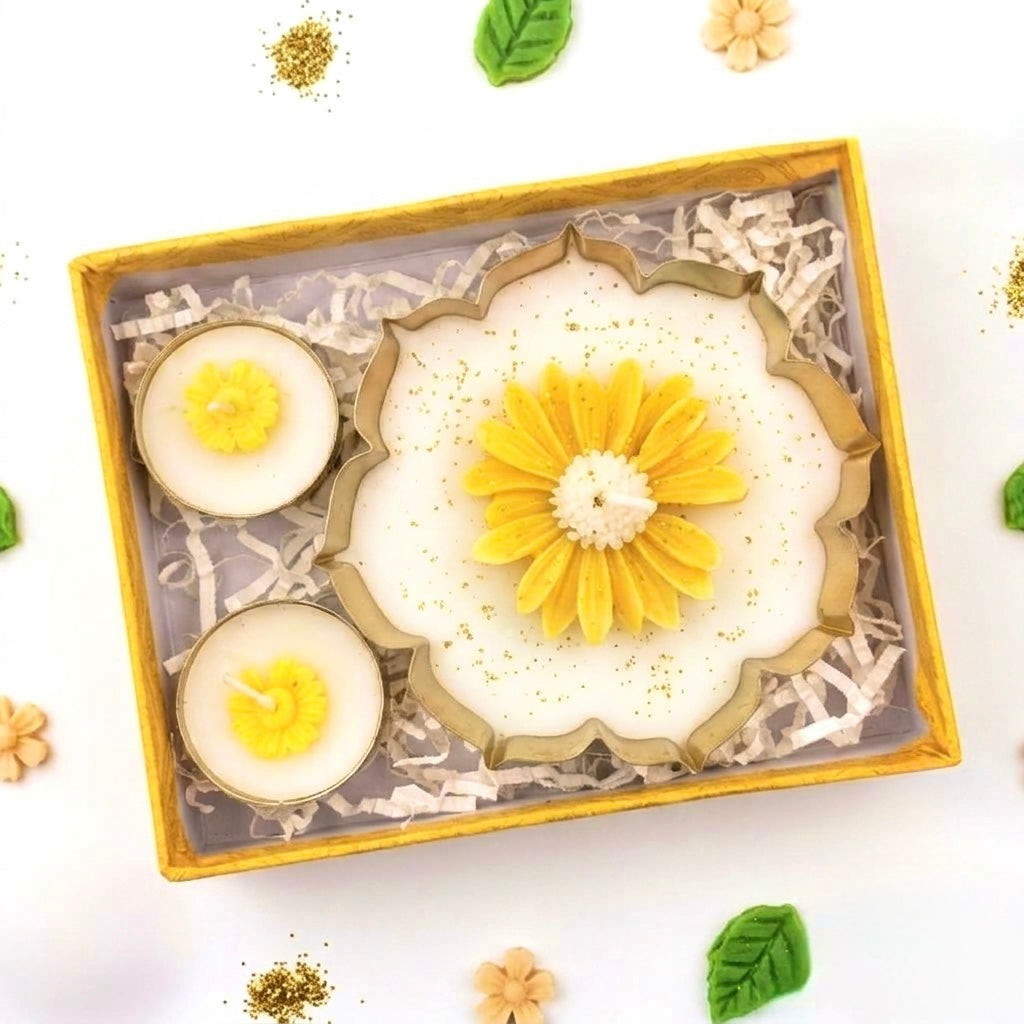 Daisy candle combo