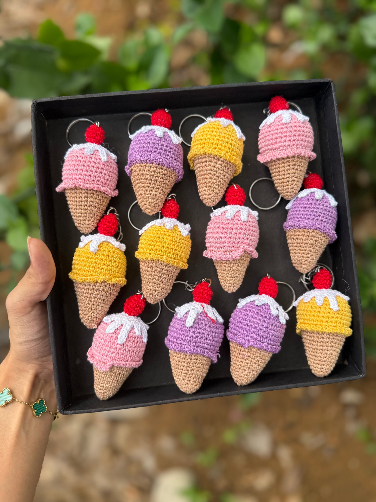 Icecream Keychain