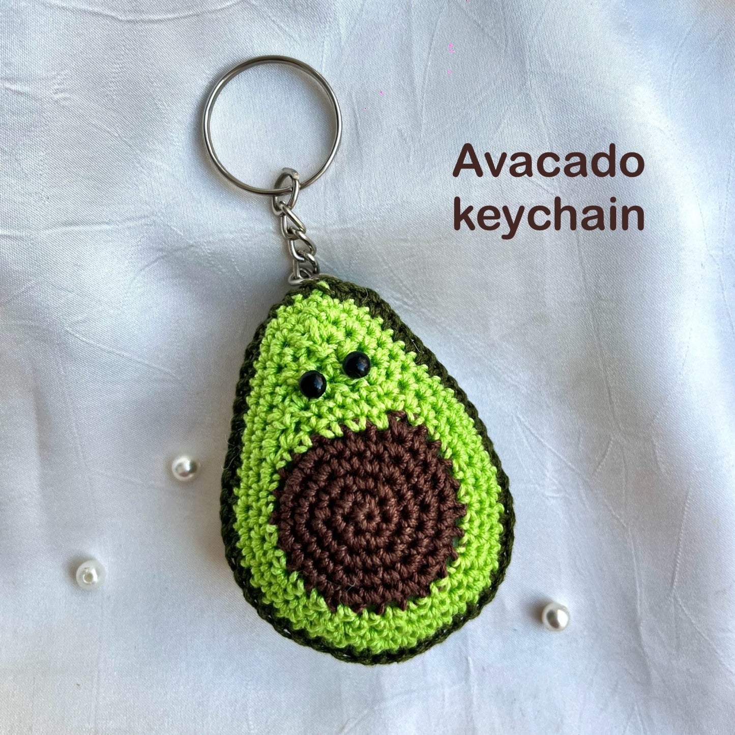 Avacado Keychain