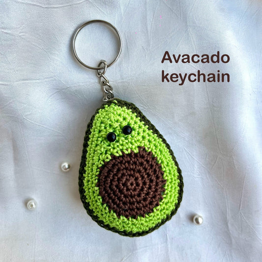 Avacado Keychain