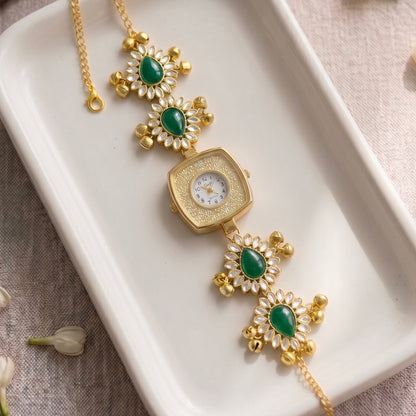 Green moti Watch for sister