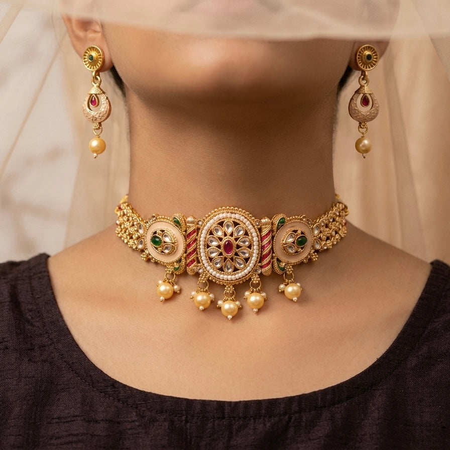 Zavi choker set