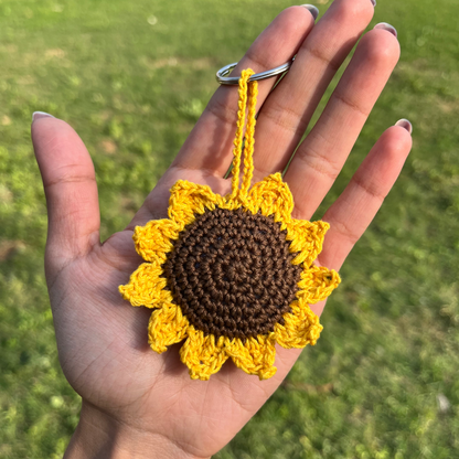 Sunflower Keychain 3