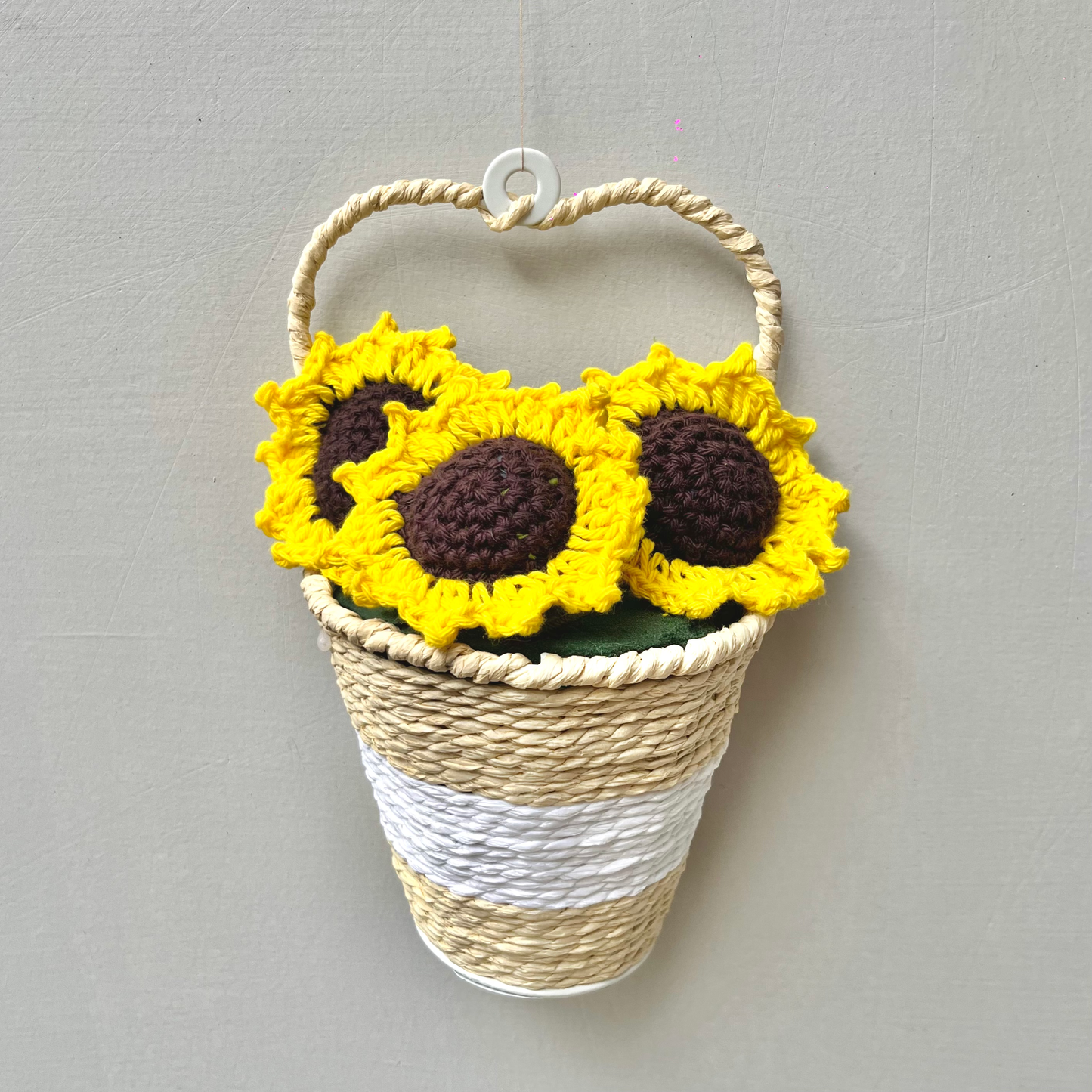 Sunflower Basket