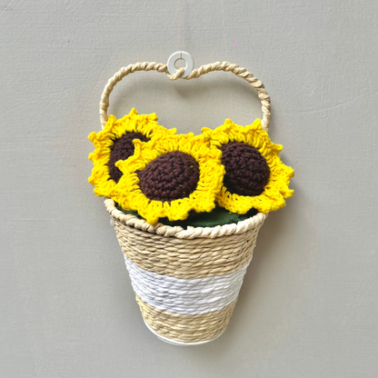 Sunflower Basket
