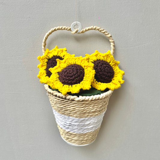 Sunflower Basket