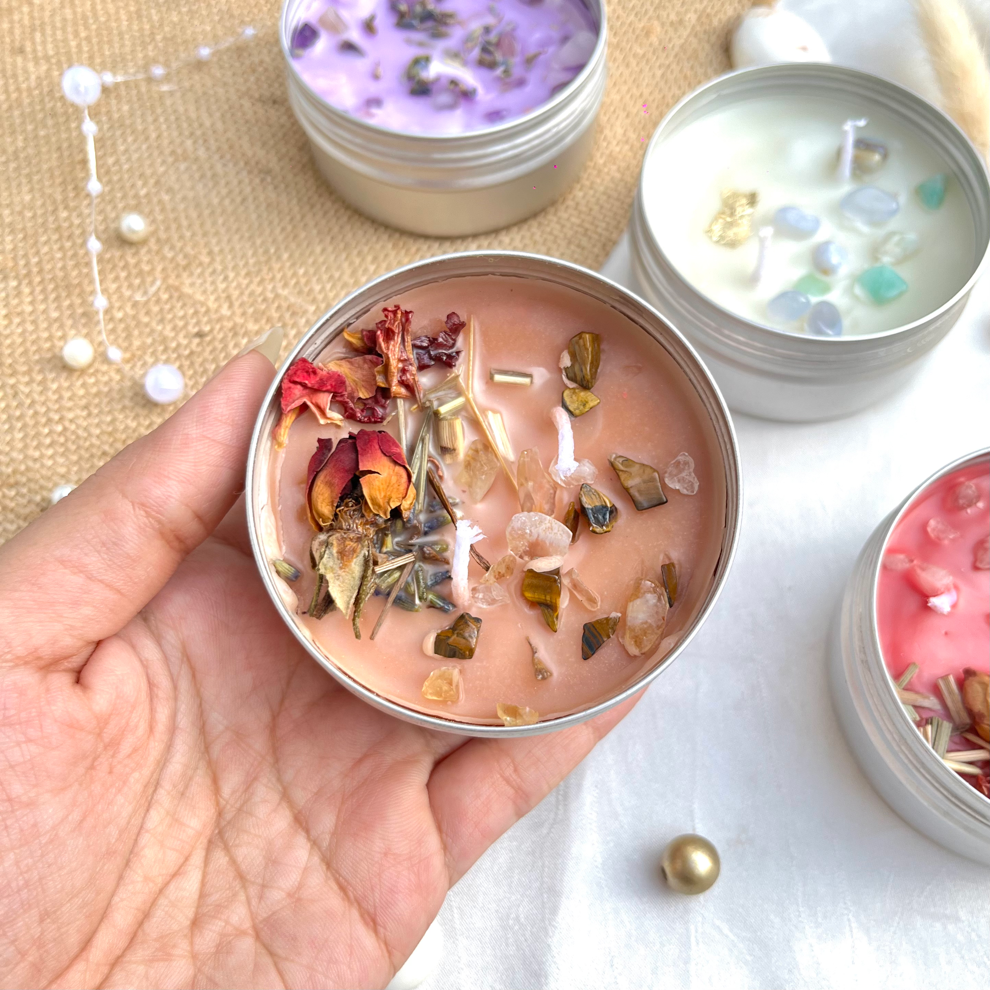 Healing Crystal Candles 3