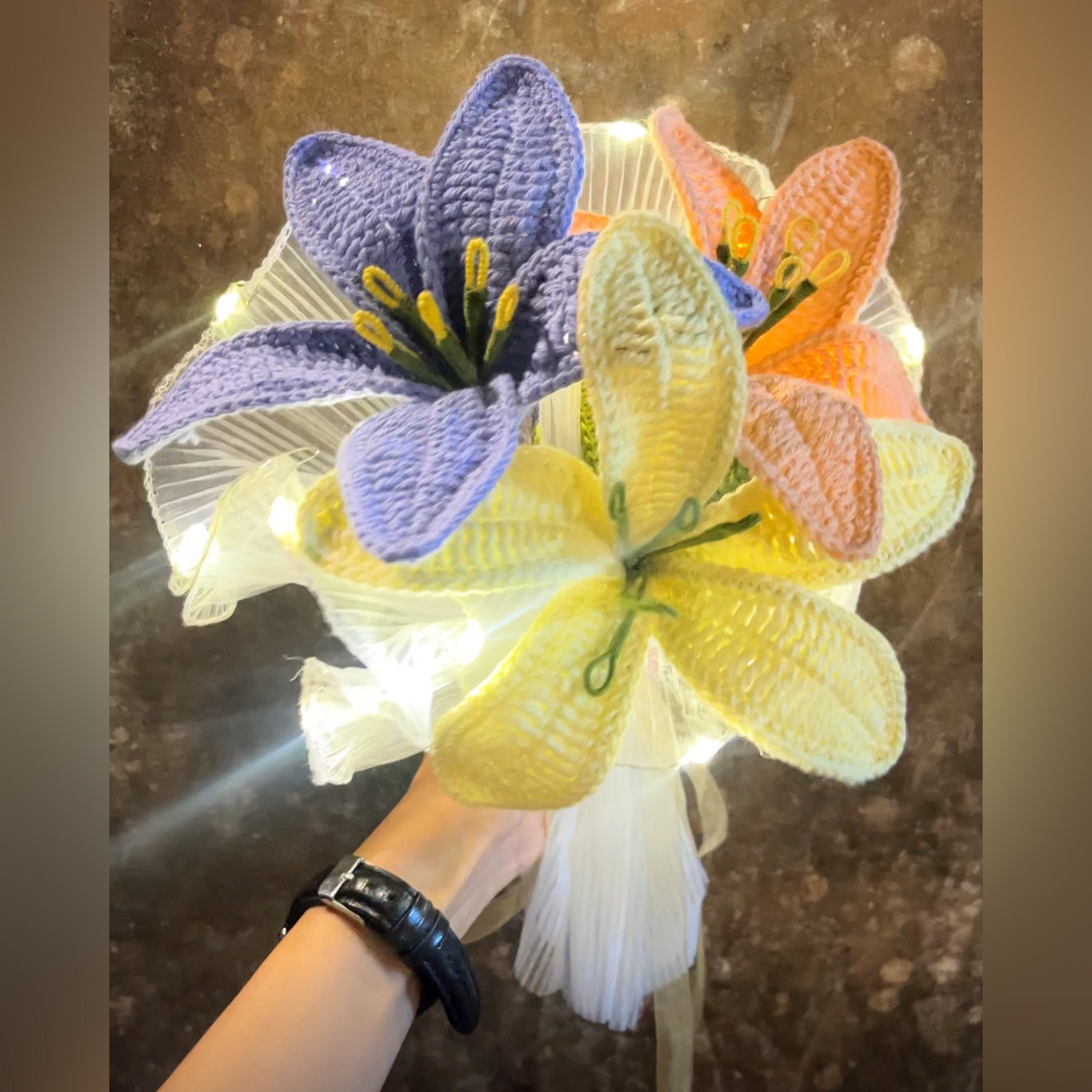 LED Lily Bouquet 4