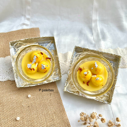 Rasmalai candles