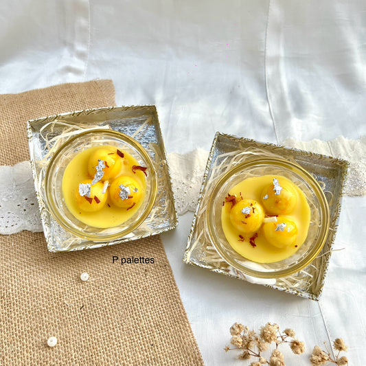 Rasmalai candles