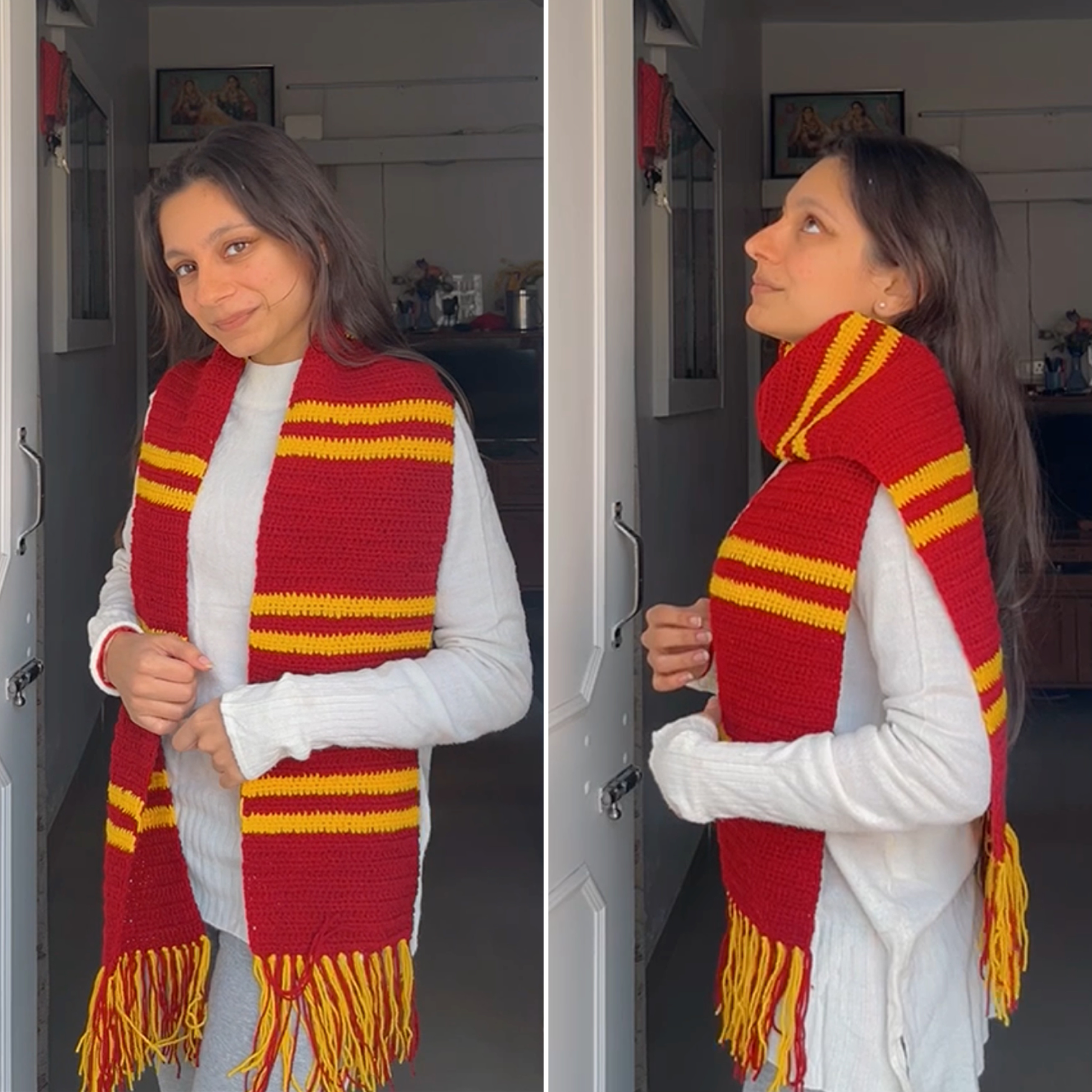 Harry Potter gryffindor muffler