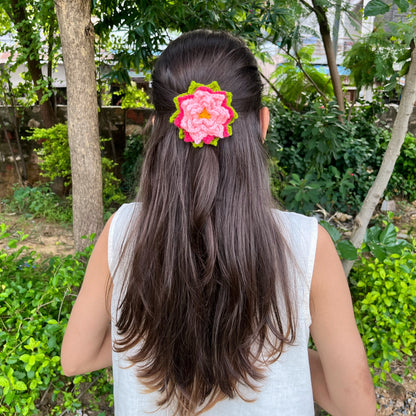 Lotus hair clip 4