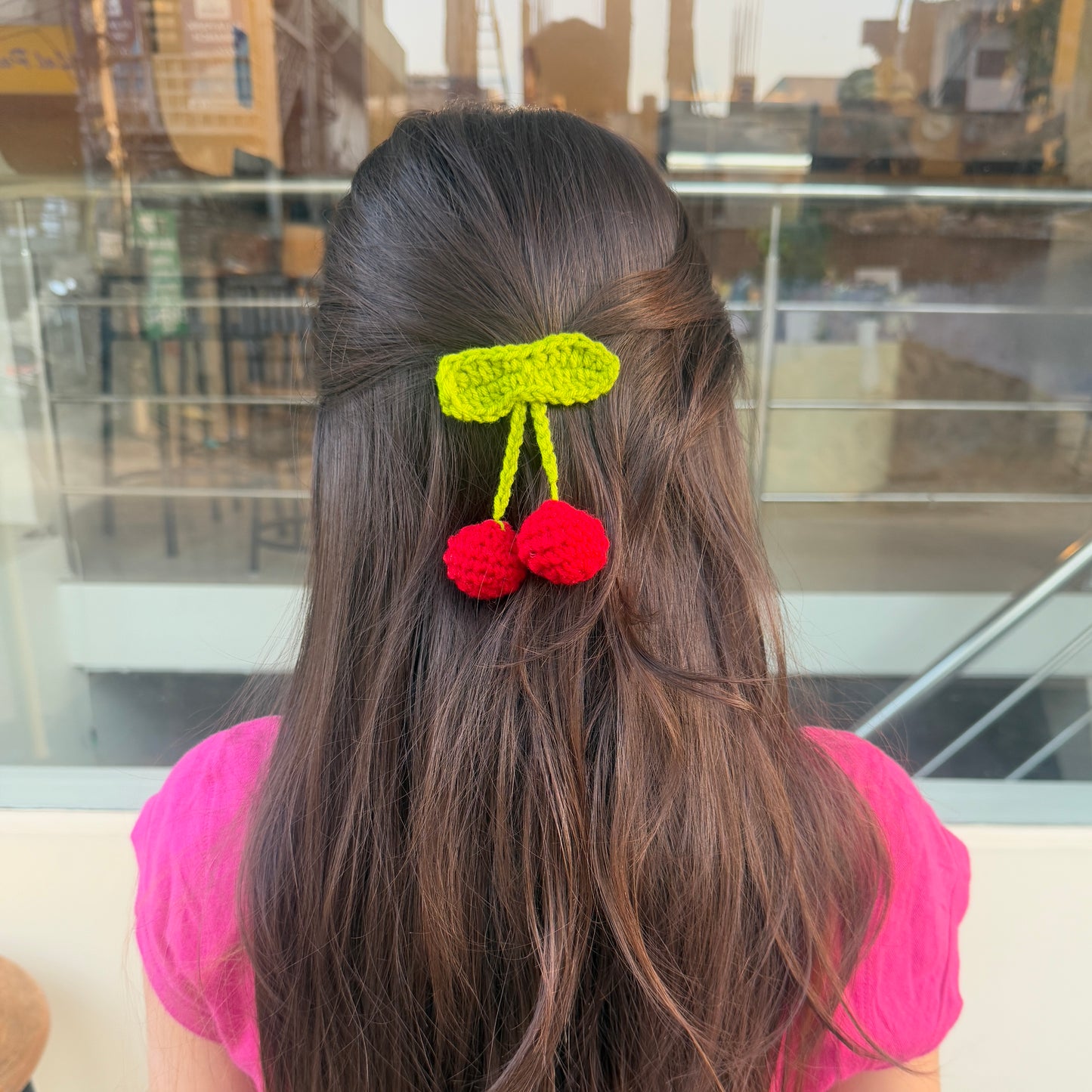 Cherry Hair Clip 2