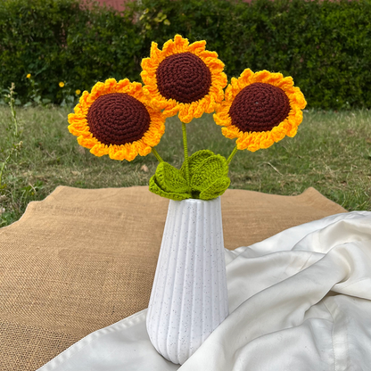 Sunflower Vase
