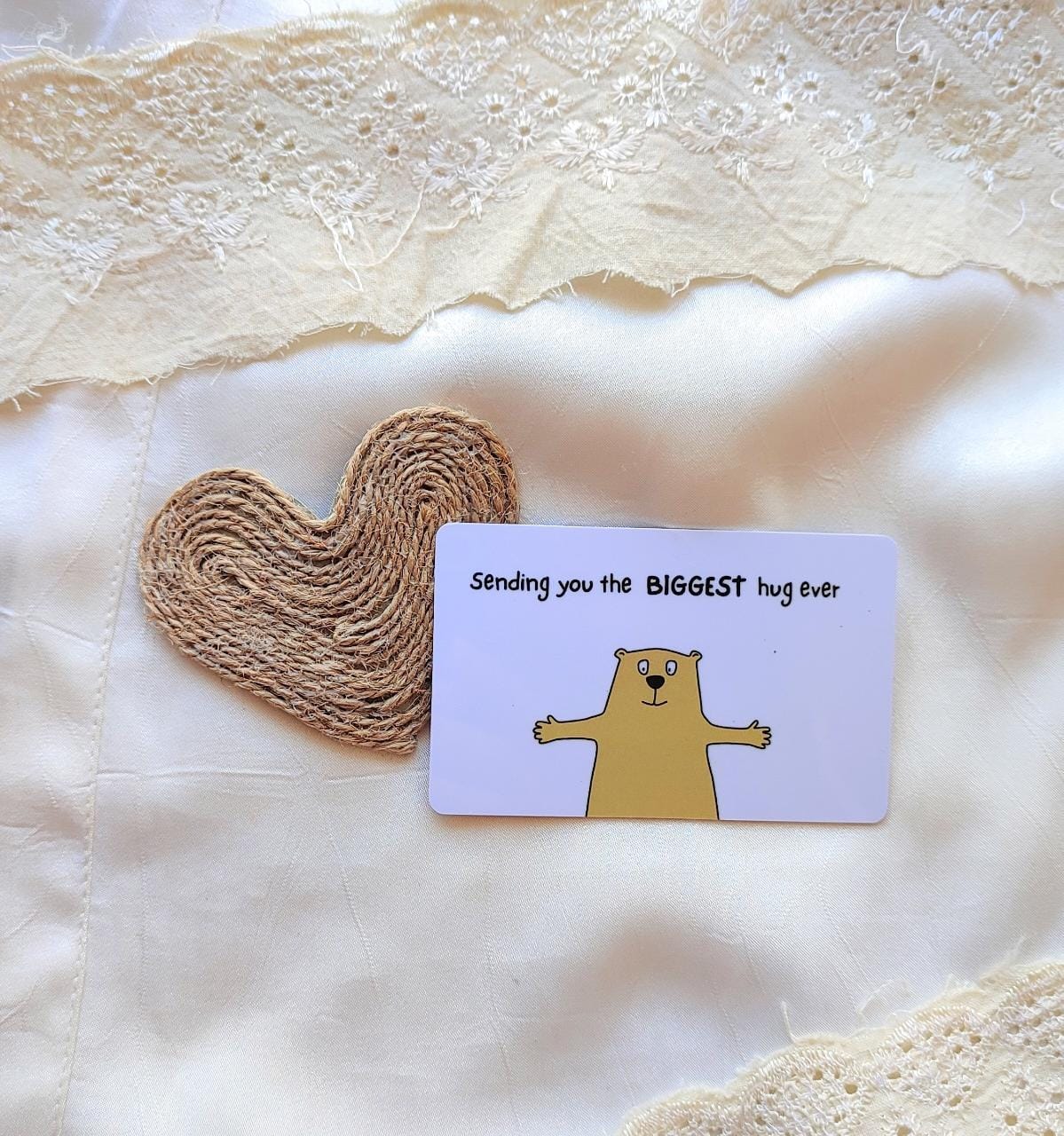 Hug card