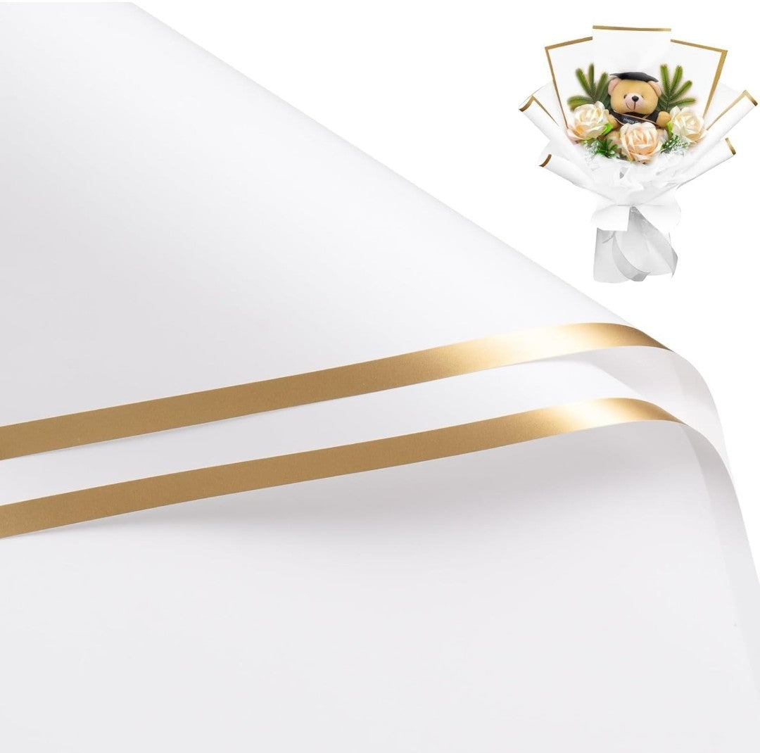 White Bouquet wrapping sheet