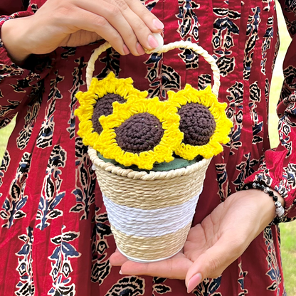 Sunflower Basket 2