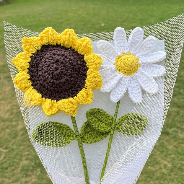 Sunflower and Daisy bouquet
