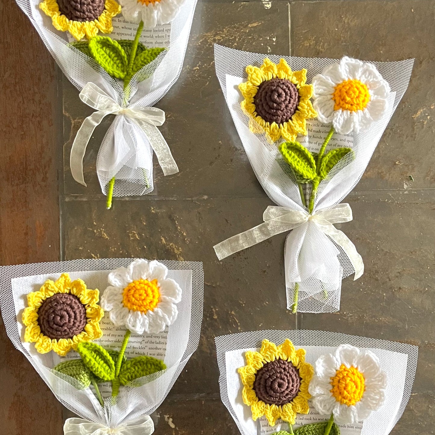 Sunflower and Daisy bouquet