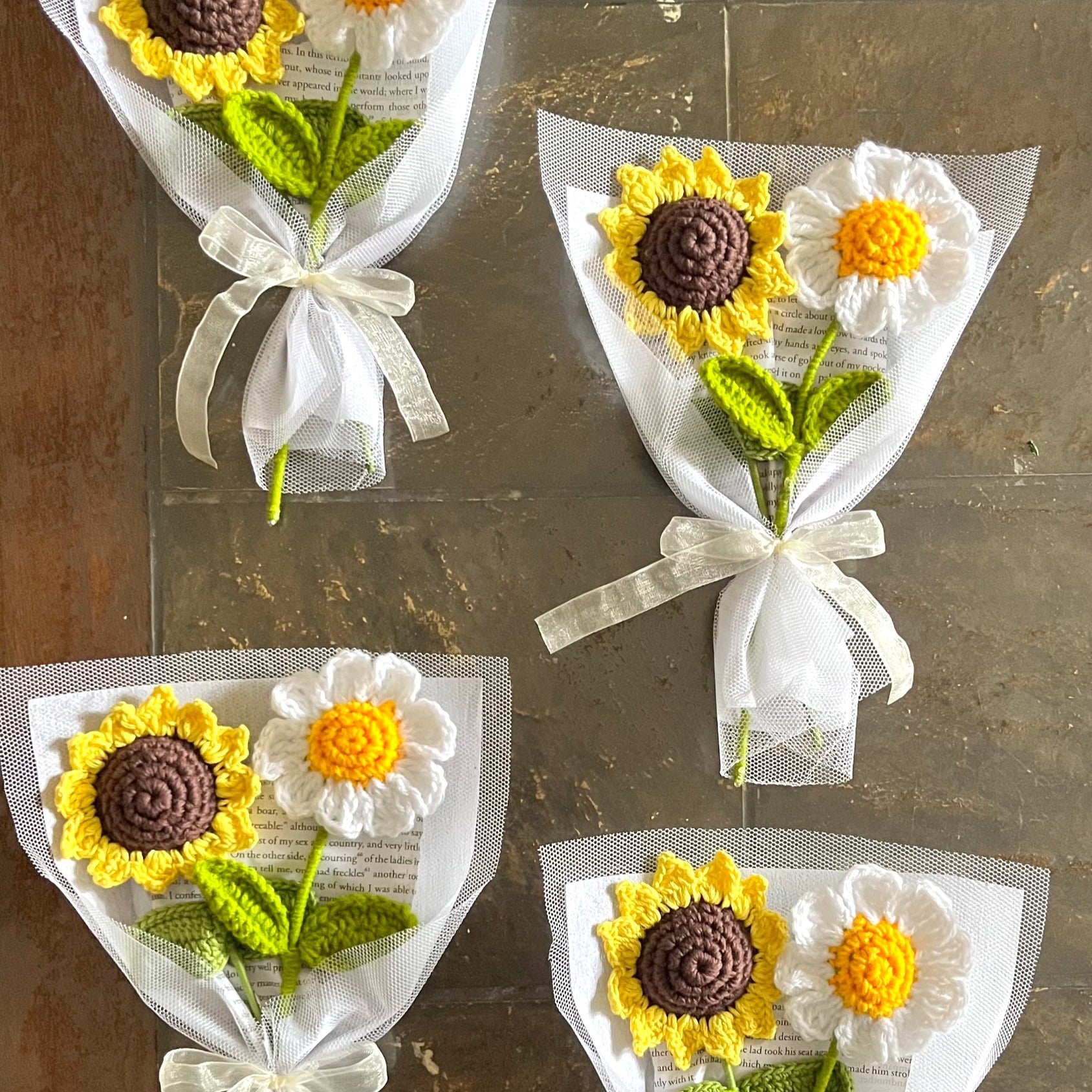 Sunflower and Daisy bouquet