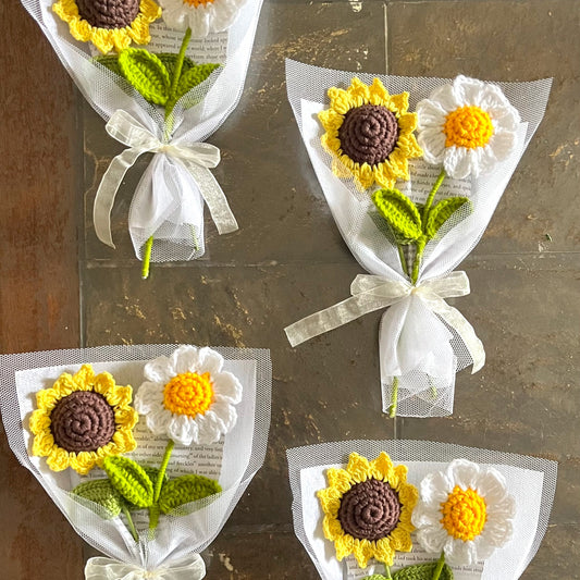 Sunflower and Daisy bouquet