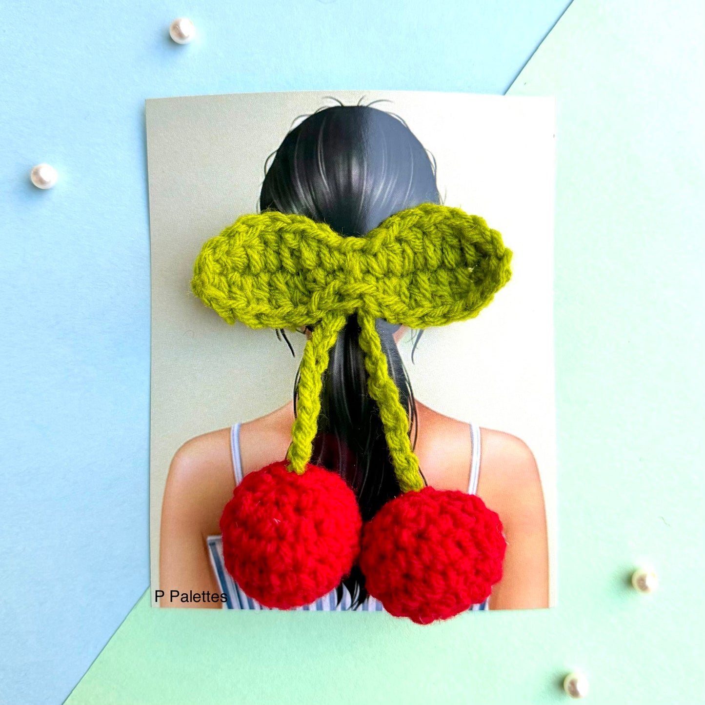 Cherry Hair Clip