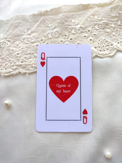 Queen of heart card