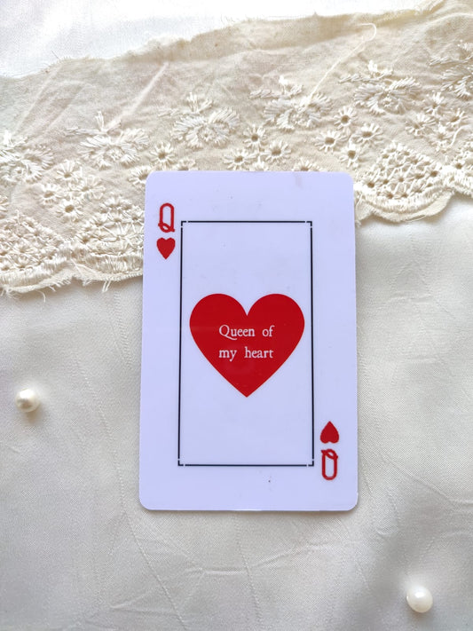 Queen of heart card