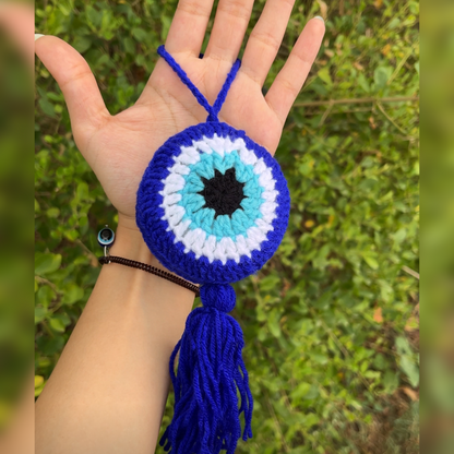 Evil eye car hanger