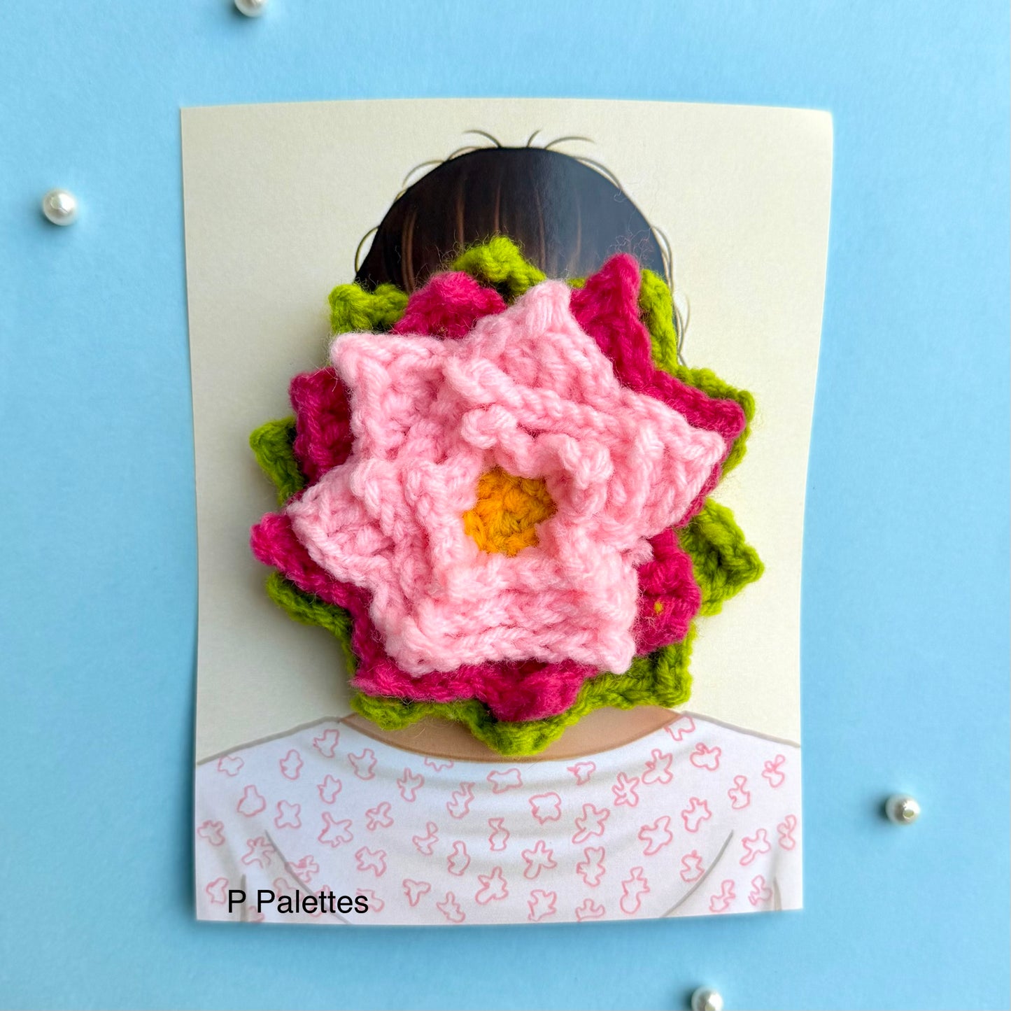 Lotus hair clip